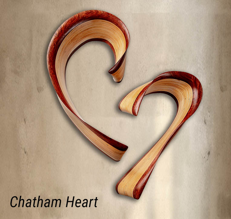 Chatham Heart on wall
