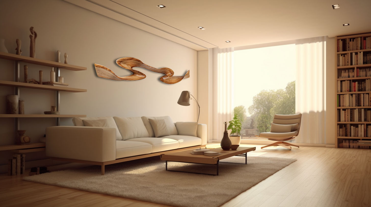 Modern living room with Rucacucka